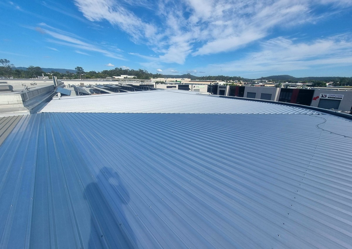 Commercial metal roofing